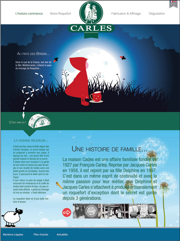 enseigne carles roquefort